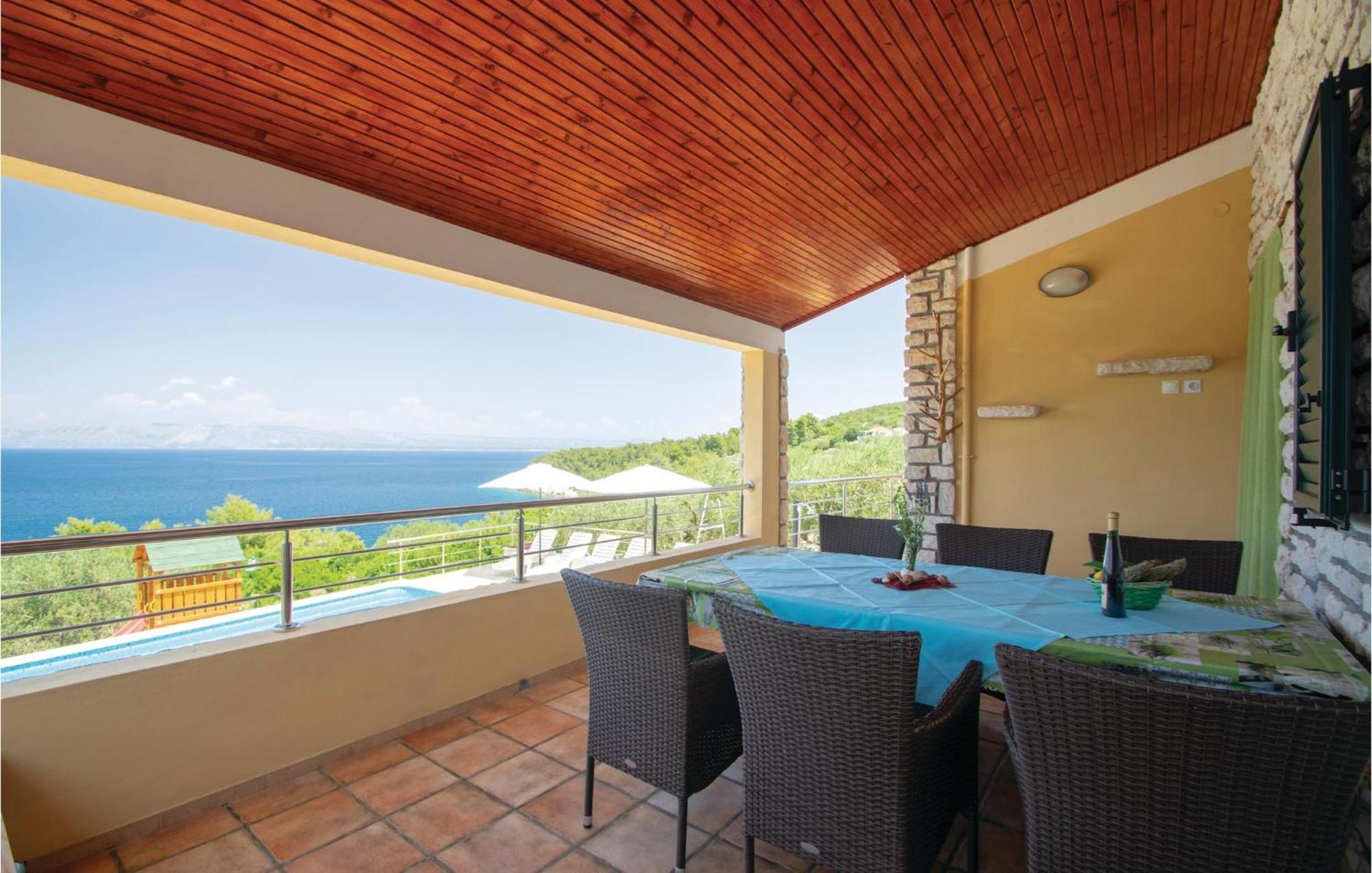 Nice Home In Tankaraca With House Sea View Vela Luka Exterior foto